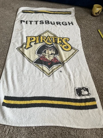 Vintage Pittsburgh Pirates Beach Towel MLB Cover
