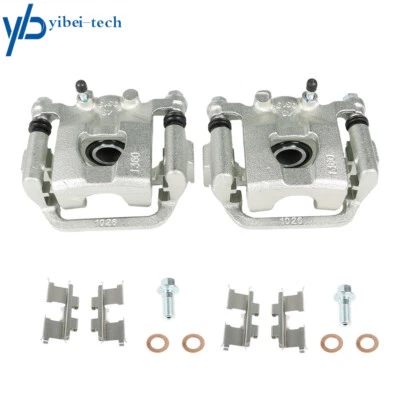 Rear Brake Calipers w/ Bracket Pair 2 for Nissan Maxima 2002-2018 Altima 2.5L V6 - Image 1 of 4