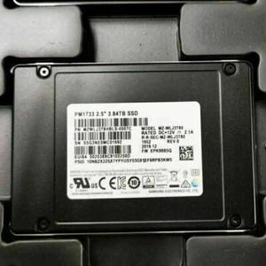 Samsung PM1733 3.84TB SSD U.2 2.5" NVME PCIE 4.0X4 MZ-WLJ3T80 MZWLJ3T8HBLS-0007C - Afbeelding 1 van 7