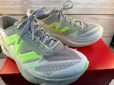 New Balance FuelCell Rebel v4 Running Shoes Womens 11 Moonrock/Bleached Lime Glo - Image 1 of 4