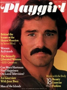 PLAYGIRL 5-76 MAY 1976 LEGEND HAIRY ROCK PAMPLIN! CARLOS ROEBUCK BAEZ HAIRY PLA - Picture 1 of 2