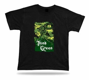 Think Green One Eye Thorn Monster Genial Diseño Camiseta Regalo de Cumpleaños Regalo - Imagen 1 de 8