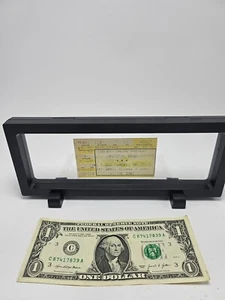 April 1994 Grateful Dead Concert Ticket Inside 3 .5" x 9" Display - ATLANTA, GA - Picture 1 of 4