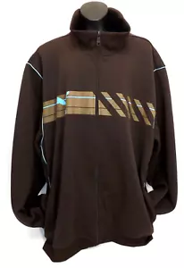 *NEW* - Puma Lino Track Jacket Brown - Men's size XXL - Picture 1 of 20