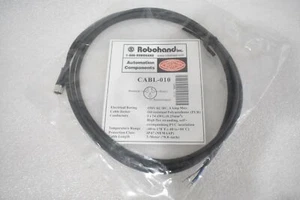 ROBOHAND CABL-010 3 POLE CORDSET SINGLE ENDED -  BROWN BLUE BLACK WIRES - Picture 1 of 4