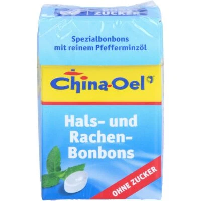HÜBNER NATURARZNEIMITTEL GMBH CHINA ÖL Hals- u.Hustenbonbons o.Zucker 40 g PZN04635296