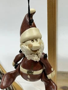 i Pupi Laboratorio Pesaro Puppe Ornament Weihnachtsmann Italien Neu mit Vitrine - Bild 1 von 17