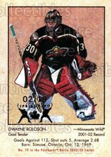 2002-03 Parkhurst Retro Spring Expo #19 Dwayne Roloson