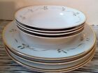 Old Set Of  8 Pieces(4 Deep Soup Plates And 4 Shallow  Dinner  Plates  With ...