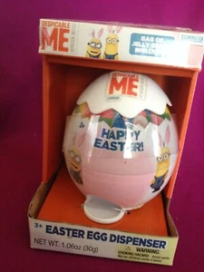 Despicable Me Minions Easter Egg Dispenser~NEW in Box~Candy EXPIRED 2016 - Picture 1 of 7