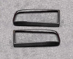 Carbon Fiber Rear Tail Lights Cover Trim 2PC For Mercedes-Benz G-Class 2019-2024 - Picture 1 of 11