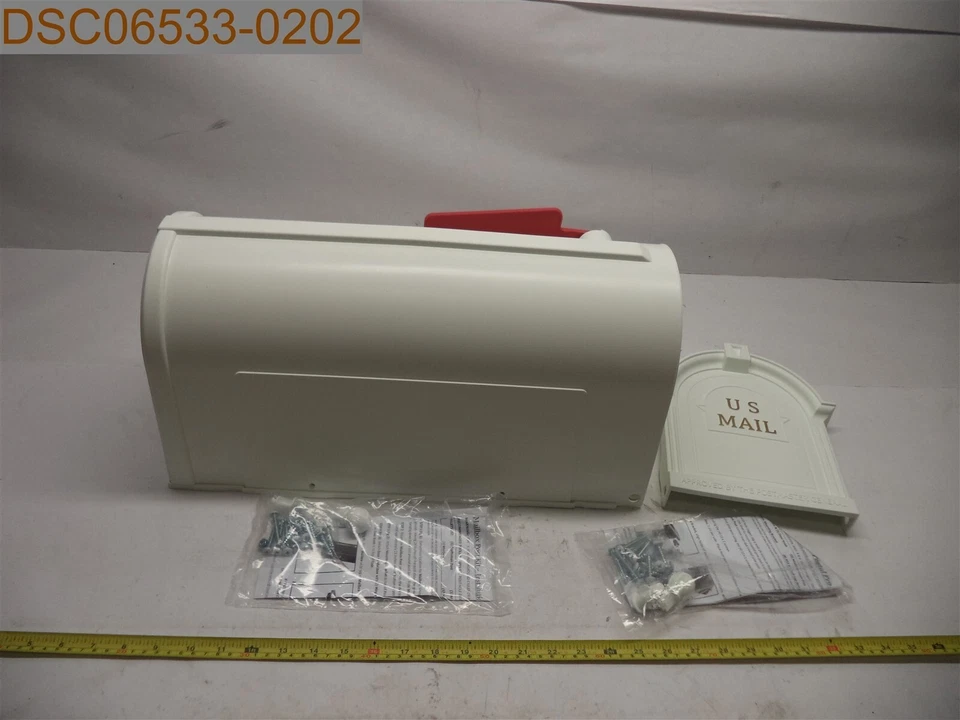 Postal Pro Craftsman Series, Mailbox/Post Kit, White, PP3400WH-DS, 890583002177 - Image 1 of 4