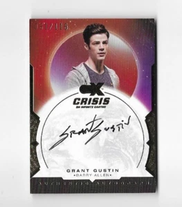 Cryptozoic Crisis CZX autograph card Grant Gustin 061/115 GG-BA Barry Allen - Picture 1 of 2