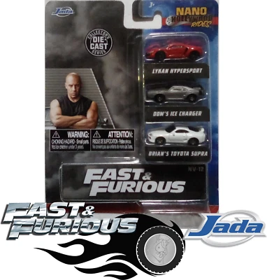 Fast & Furious NV-12 - Diecast NANO 3-Pack - Jada Toys - Image 1 of 3
