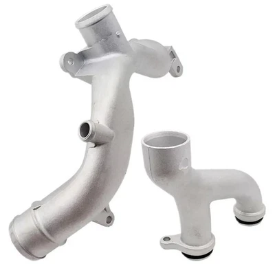 Engine Upgraded Metal Coolant Crossover Pipe For Land Rover LR075991 - Image 1 of 4