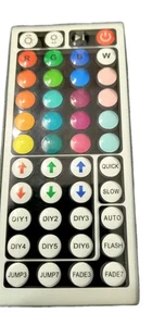 44 Key RF Remote Wireless RGB Controller DC 12V 24A for SMD 5050 3528 LED Strip - Picture 1 of 3