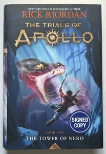 SIGNED The Tower of Nero by Rick Riordan FIRST EDITION/FIRST PRINT New & Unread - Imagen 1 de 4