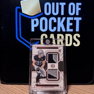 2024 Panini National Treasures Brock Bowers Jersey RC #RDM-BBS /89 Red Raiders🔥 - Bild 1 von 4