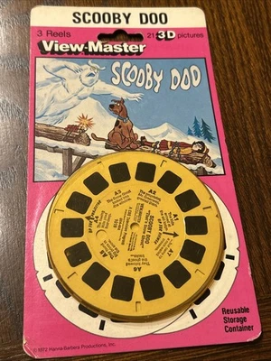 Vintage NOS 1987 Hanna-Barbera SCOOBY DOO View-Master 3D Reel Set NEW - Image 1 of 4