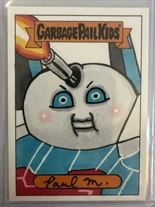 Topps Garbage Pail Kids Sketch Paul M Return - Picture 1 of 2