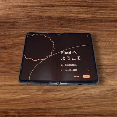 Google Pixel Fold Obsidian 256GB 5G Unlocked sim free open box from japan - Image 1 of 4