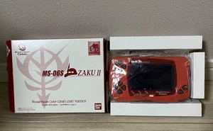 Consola Bandai Wonderswan Color Char's Zaku II Versión MS-06S WS En Caja - Imagen 1 de 5