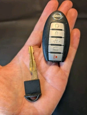 OEM Nissan S180144310 KR5S180144014 Smart Key Fob w/ 5 Buttons - Image 1 of 4