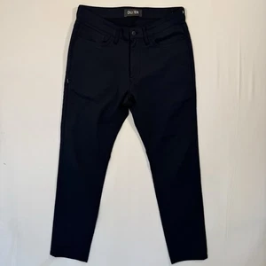 DUER Performance Slim Fit Pants Men’s 31x30 Black Technical Stretch Travel - Picture 1 of 10