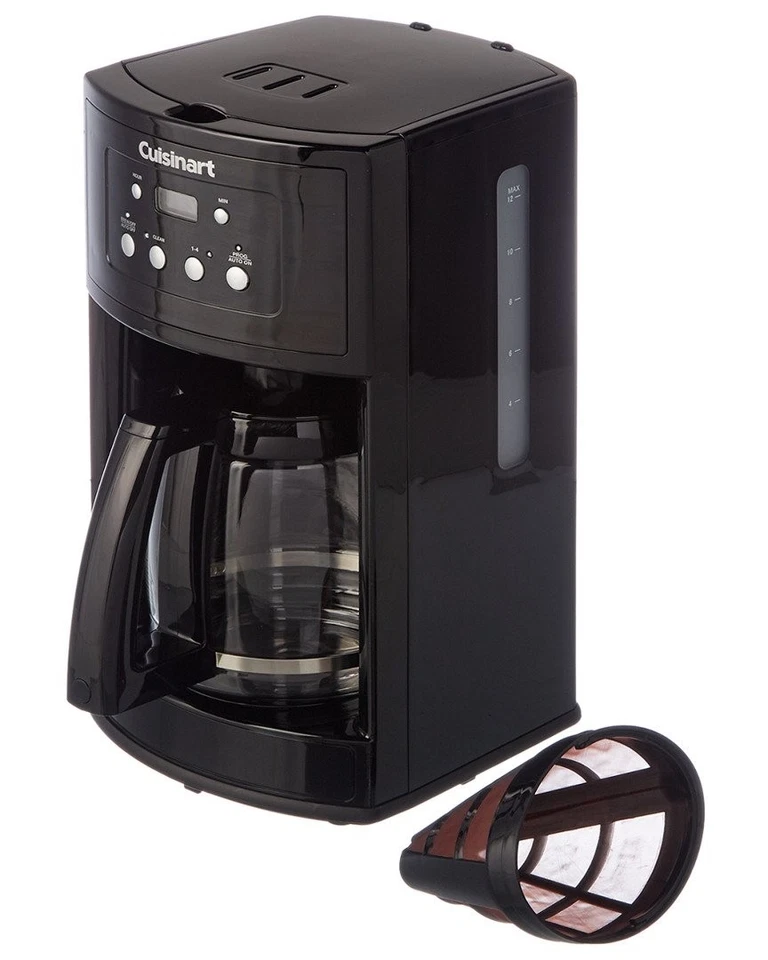 CUISINART PROGRAMMABLE DRIP COFFEE MAKER CAPACITY 12 CUPS DCC-500 - BLACK - Image 1 of 2