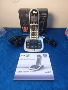 BT 4600 Big Button Single Handset Cordless Phone Answer Machine - Used/Boxed - Photo 1/7