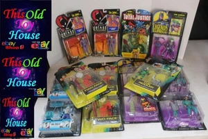 ACTION FIGURES X14 BATMAN LEGENDS ADVENTURES MR. FREEZE AQUAMAN JOKER RIDDLER - Picture 1 of 15