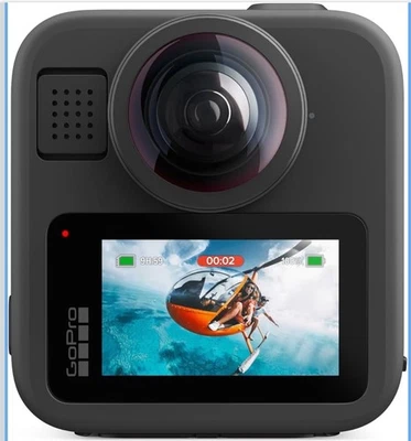GoPro MAX Waterproof 360 Camera - 5.6K30 HD Video 16.6MP 1080p Live Stream - NIB - Image 1 of 2