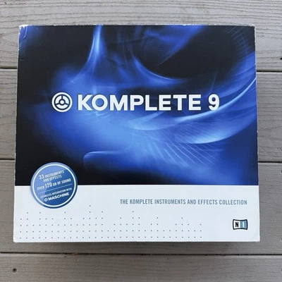 Native Instruments Komplete 9 Instrumente & Effekte Sammlung mit Seriennummer - Bild 1 von 4