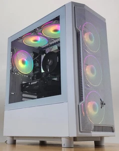 Gaming PC Ryzen 5 5600G 16GB RAM 256GB SSD+1TB HDD GTX 1650 4GB Win 11 Computer - Picture 1 of 7