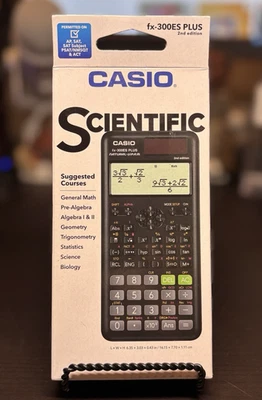 Casio FX-300ES Plus 2nd Edition Scientific Calculator New Sealed - Image 1 of 2