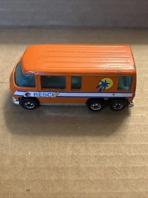 RARE 1976 HOT WHEELS FLYING COLORS GMC MOTOR HOME PALM BEACH (RESCUE) - Image 1 of 4