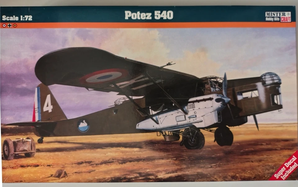 Regia Aeronautica Potez 540, scala 1/72 - Immagine 1 di 1