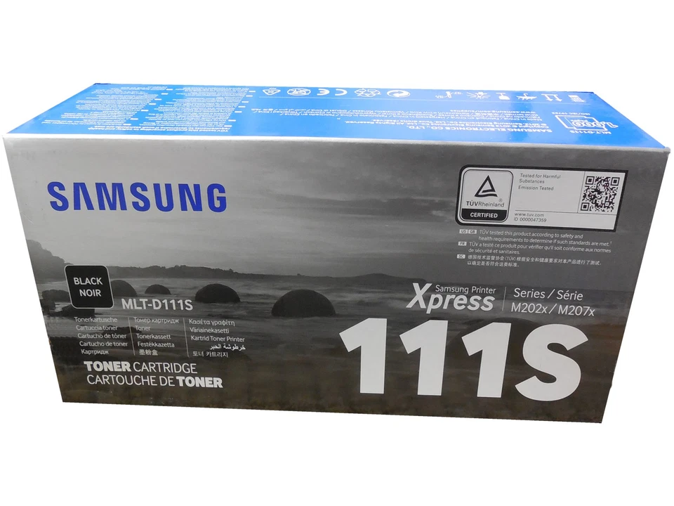 SAMSUNG MLT-D111S Black Toner Cartridge *