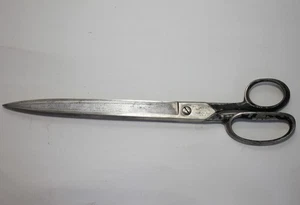 R. HEINISCH 841-12 12" Inch Steel Tailors Textile Scissors Shears Newark, NJ USA - Picture 1 of 12
