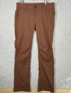 Pantalone donna PrAna 12 ALTI outdoor arancione bruciato elasticizzato linguetta orli coulisse - Foto 1 di 17