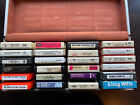 24 Country Music 8-Track Lot Williams, Wynette, Rogers, Statler, Parton, Snow...