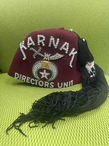 Vintage Shriners Directors Unit Hat - Picture 1 of 6