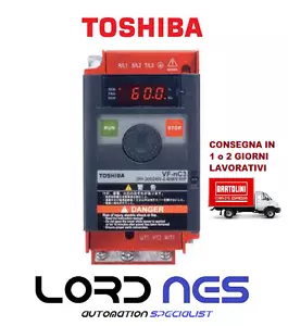 INVERTER 2,2KW - 3HP - PER MOTORI ELETTRICI - VFNC3S2022 TOSHIBA - NUOVO - Bild 1 von 2