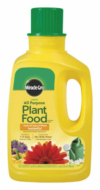 Miracle-Gro All Purpose Liquid Plant Food - 32oz.