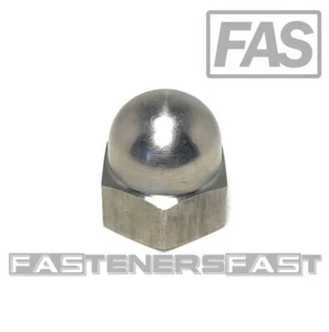 (1) 1-8 Stainless Steel Hex Acorn Cap Nuts 18-8 (1 Piece) - Picture 1 of 5