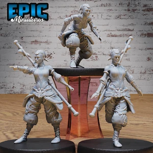Female Monk Adventurer (#4909-#4911) | Epic Miniatures | D&D & Tabletop Miniatur - Picture 1 of 8