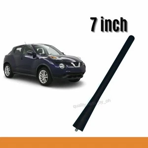 Antena aérea de radio AM/FM mástil de repuesto negro de 7" para Nissan Juke 2011-2017 - Imagen 1 de 3