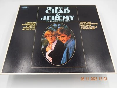 The Best Of Chad And Jeremy Vinyl LP Re-Issue Mono Capitol Records SN -12057 EX - Image 1 of 4