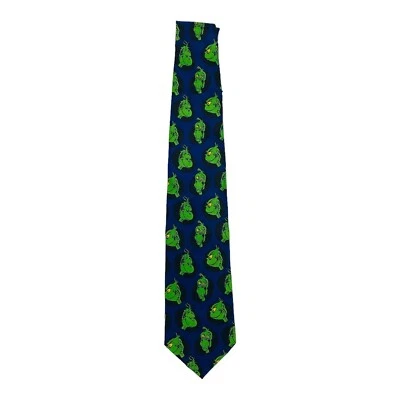 Corbata de cuello vintage marca Dr Seuss The Grinch 1996  Foto 1 de 4