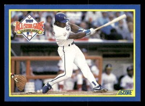 Bo Jackson 1990 Score All Star Game  Card #566 Kansas City Royals
